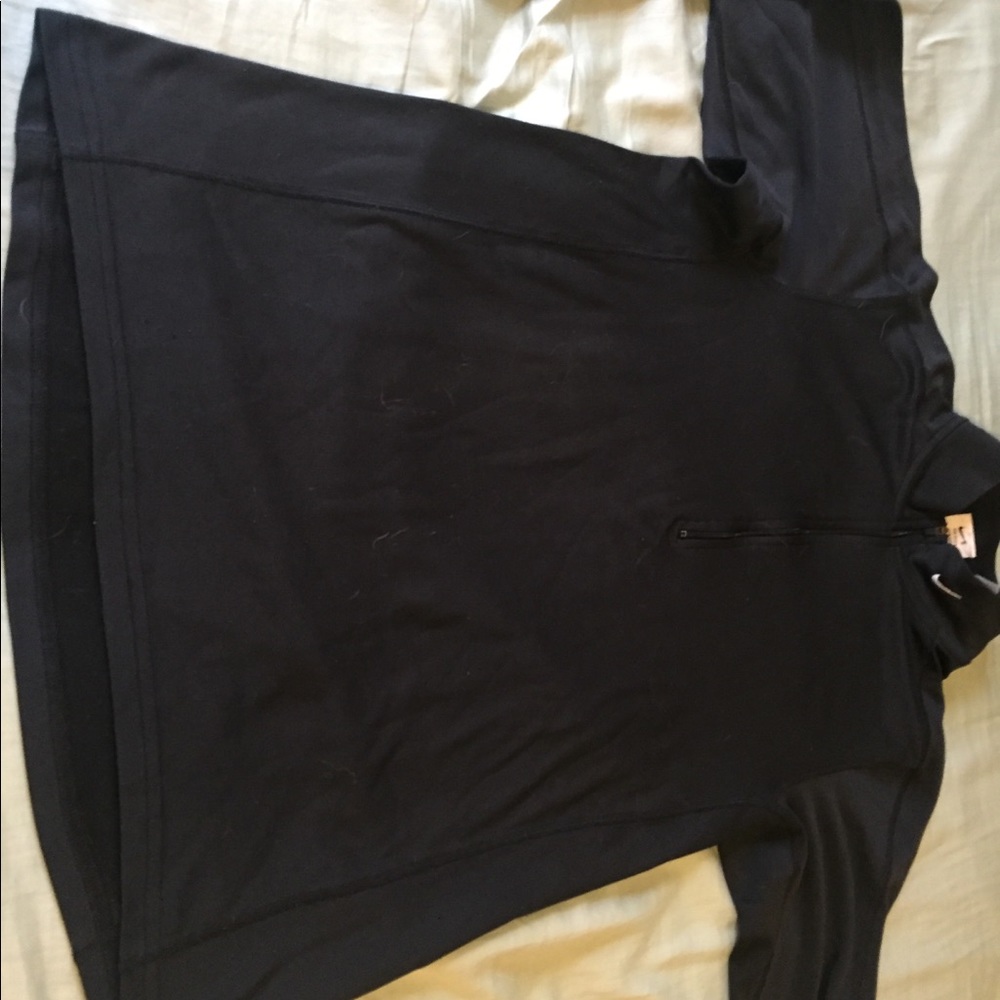 Nike Long Sleeve 3/4 zip shirt